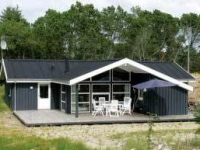 Holiday house on the dunes at Skiveren
